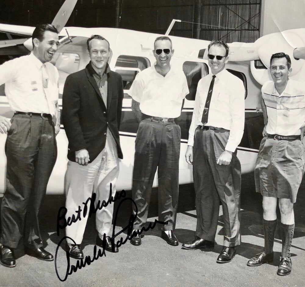 My Fathers Connection To The Great Arnold Palmer - Grooveit "The Wet Club Scrub"