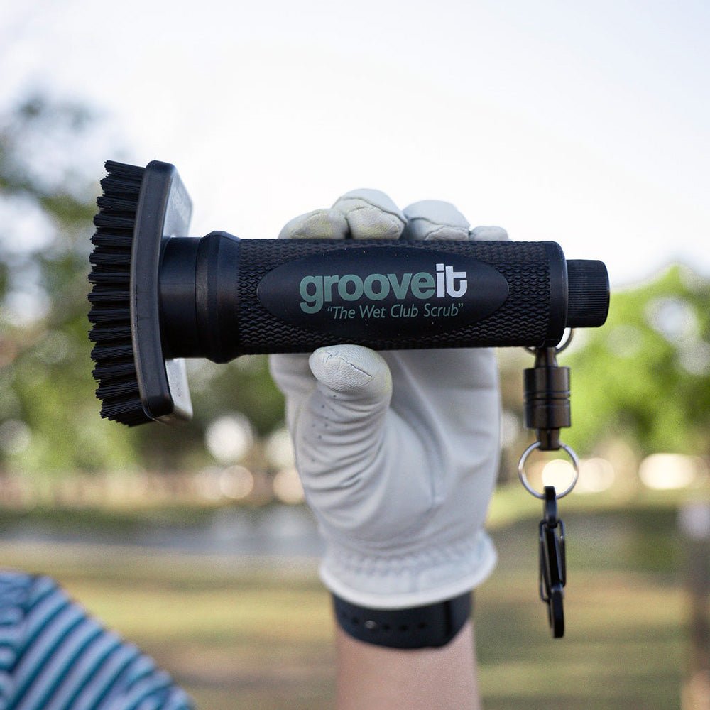 Grooveit Brush – "The Wet Club Scrub" - Grooveit "The Wet Club Scrub" - #golf_club_cleaner# - #golf_club_brush# - #golf_brush# - #grooveit# - #groove_it_brush# - #grooveit_brush# - #groove_cleaner# - #golf_club_cleaning_brush# - #go