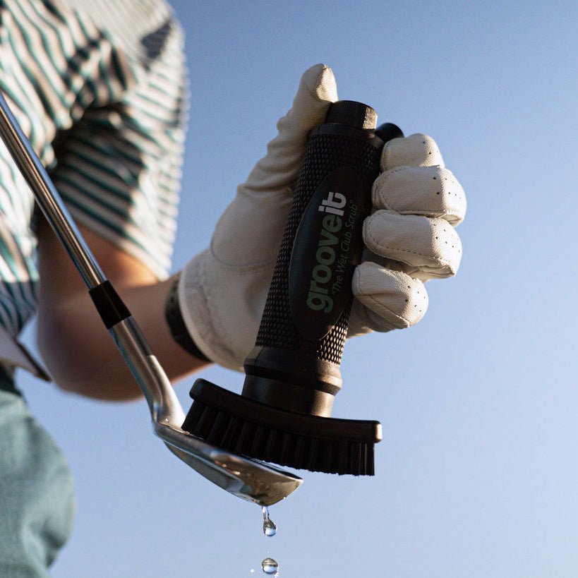 Grooveit Brush – "The Wet Club Scrub" - Grooveit "The Wet Club Scrub" - #golf_club_cleaner# - #golf_club_brush# - #golf_brush# - #grooveit# - #groove_it_brush# - #grooveit_brush# - #groove_cleaner# - #golf_club_cleaning_brush# - #go