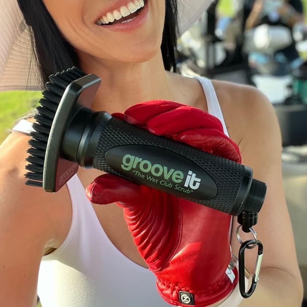 Grooveit Brush – "The Wet Club Scrub" - Grooveit "The Wet Club Scrub" - #golf_club_cleaner# - #golf_club_brush# - #golf_brush# - #grooveit# - #groove_it_brush# - #grooveit_brush# - #groove_cleaner# - #golf_club_cleaning_brush# - #go