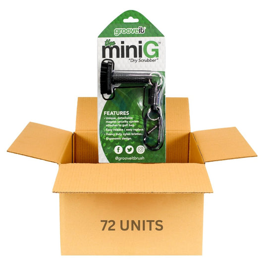 mini G Case (72) - Grooveit "The Wet Club Scrub" - #golf_club_cleaner# - #golf_club_brush# - #golf_brush# - #grooveit# - #groove_it_brush# - #grooveit_brush# - #groove_cleaner# - #golf_club_cleaning_brush# - #go